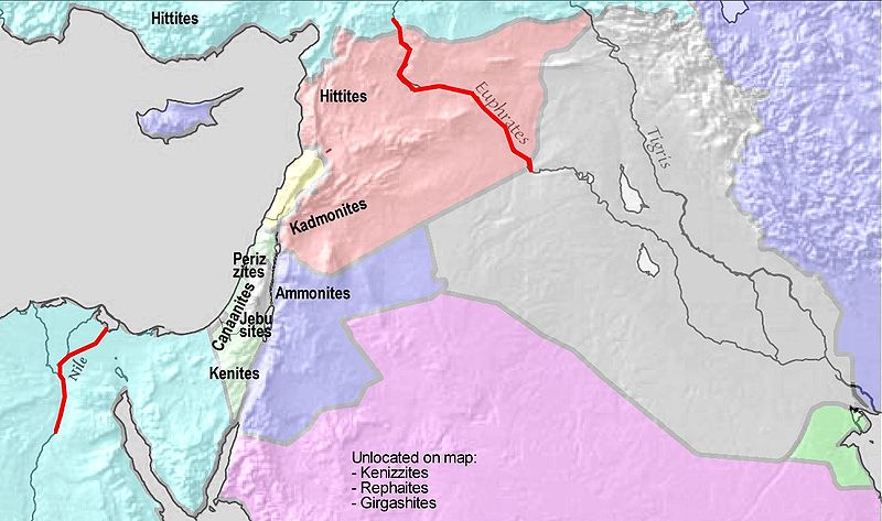 Greater Israel map